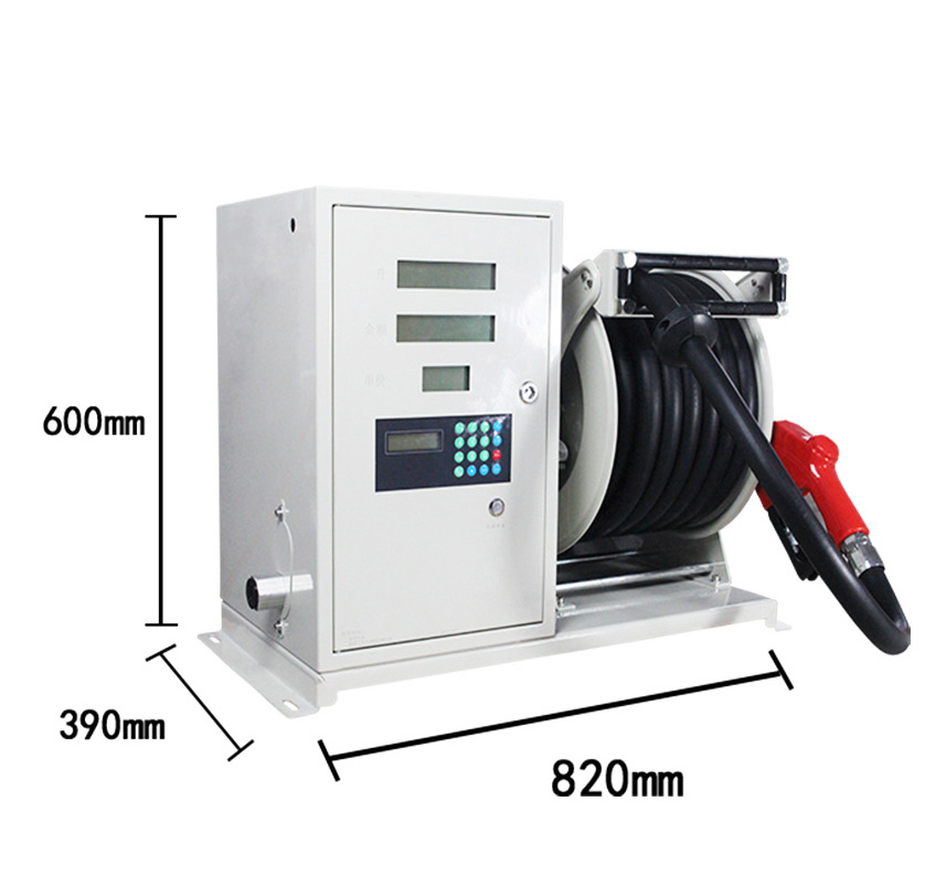 WS50 Mobile Mini Fuel Dispenser with Hose Reel - Manufacturer of